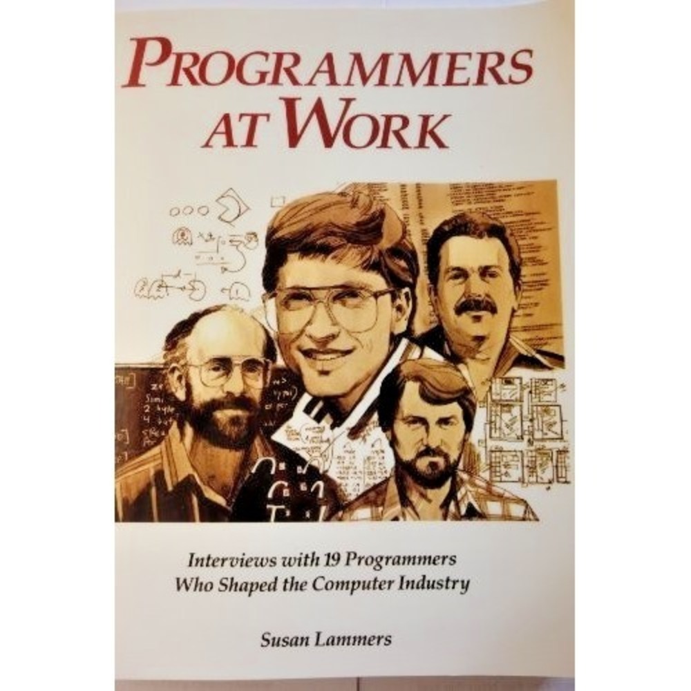 Programmers‎ at Work: Interviews With 19 Programmers Paperback Tempus Book - Picture 5 of 5
